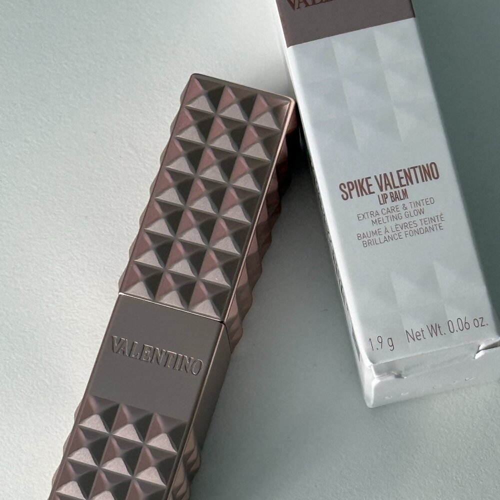 Valentino Spike Hydrating Disco Lip Balm | Color: 199A - Bold Brown | NEW IN BOX
